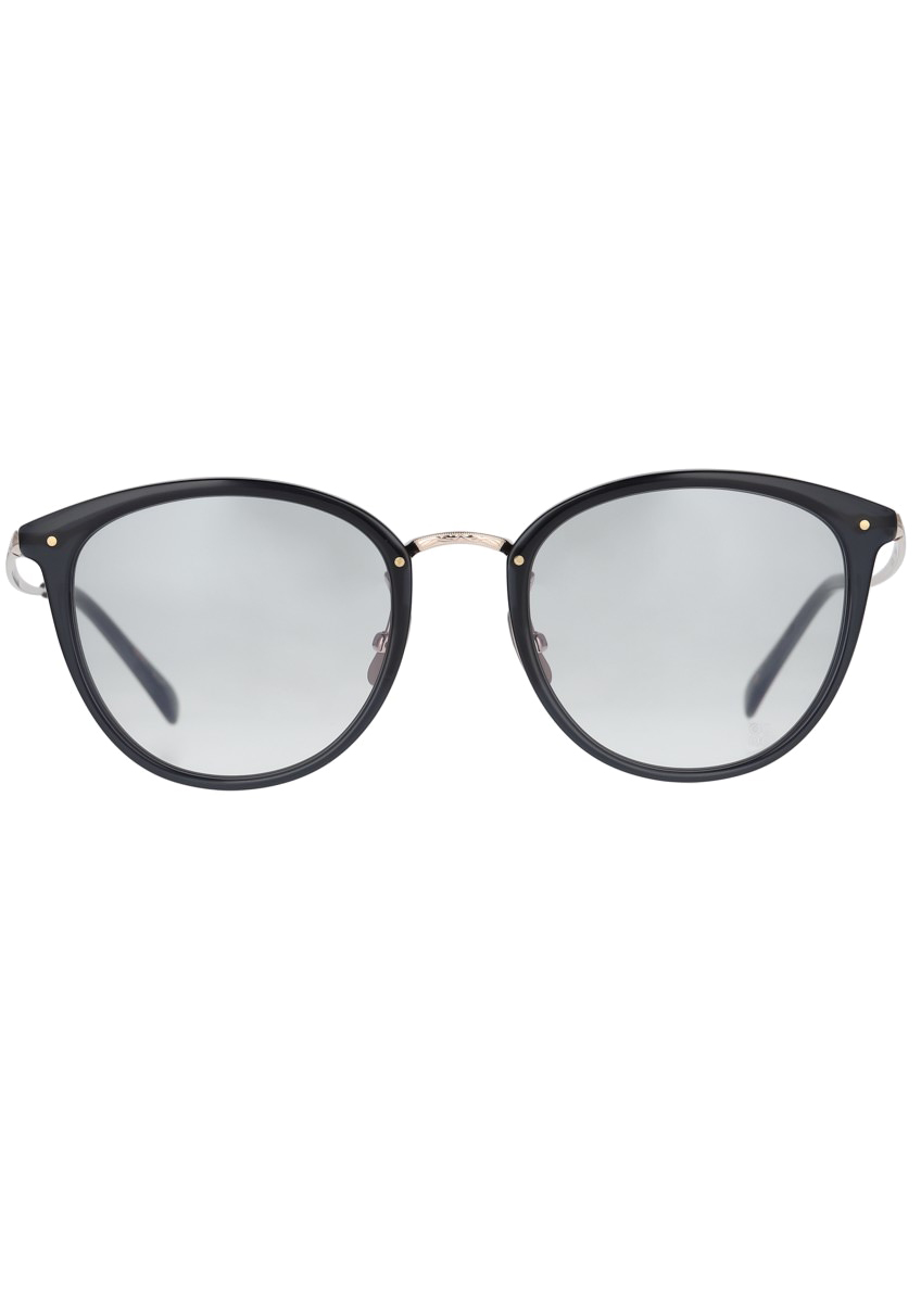 小物 YELLOWS PLUS LESTER  C.1W black/silver 👓✨ Lab Rabbit Optics | Chicago's Best Optical